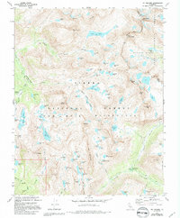 Mt. Hilgard 1982 topographic map thumbnail