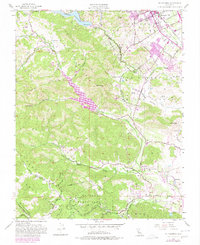 Mt. Madonna 1955 topographic map thumbnail