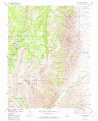 Mt. Morgan 1982 topographic map thumbnail