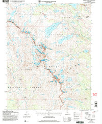 Mt. Ritter topographic map thumbnail