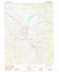 Mt. Ritter 1983 topographic map thumbnail