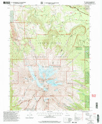 Mt. Shasta 1998 topographic map thumbnail