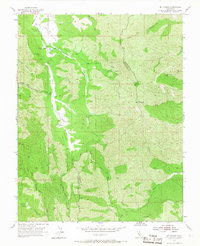 Mt. Stakes 1955 topographic map thumbnail