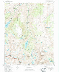 Mt. Thompson 1983 topographic map thumbnail