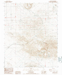 Mud Hills 1988 topographic map thumbnail