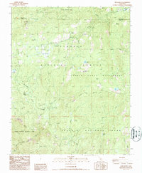 Muir Grove 1987 topographic map thumbnail