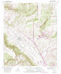 Murrieta 1953 topographic map thumbnail