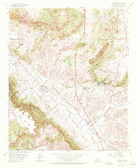 Murrieta 1953 topographic map thumbnail