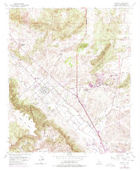 Murrieta 1953 topographic map thumbnail