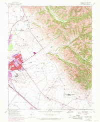 Natividad 1947 topographic map thumbnail