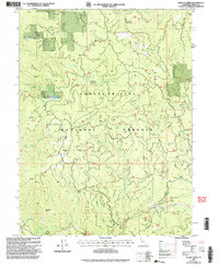 Naufus Creek 1998 topographic map thumbnail