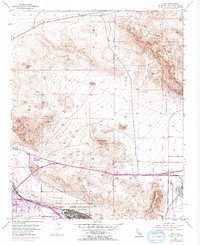 Nebo 1953 topographic map thumbnail