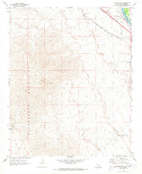 Needles SW 1970 topographic map thumbnail