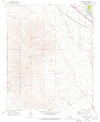 Needles SW 1970 topographic map thumbnail