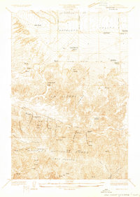 Neenach 1932 topographic map thumbnail