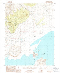 Negit Island 1986 topographic map thumbnail