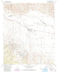 New Cuyama 1964 topographic map thumbnail