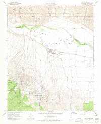 New Cuyama 1964 topographic map thumbnail