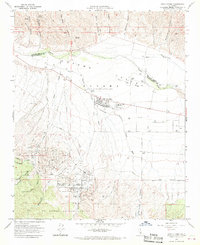 New Cuyama 1964 topographic map thumbnail