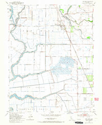 New Hope 1952 topographic map thumbnail
