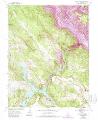 New Melones Dam 1962 topographic map thumbnail
