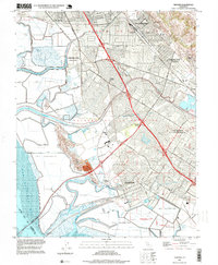 Newark 1997 topographic map thumbnail