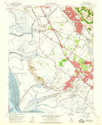 Newark 1959 topographic map thumbnail