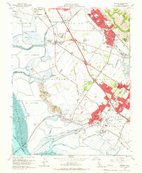 Newark 1959 topographic map thumbnail