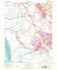 Newark 1959 topographic map thumbnail