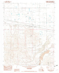 Newberry Springs 1982 topographic map thumbnail