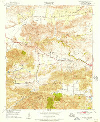 Newbury Park 1950 topographic map thumbnail
