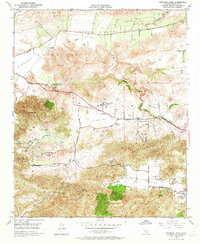 Newbury Park 1950 topographic map thumbnail