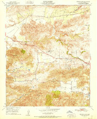 Newbury Park 1951 topographic map thumbnail