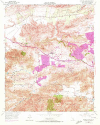 Newbury Park 1950 topographic map thumbnail