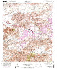 Newbury Park 1950 topographic map thumbnail