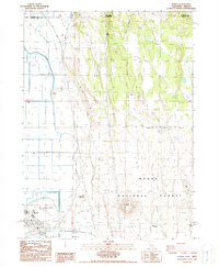 Newell 1988 topographic map thumbnail