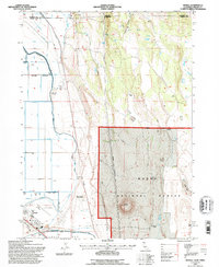 Newell 1993 topographic map thumbnail