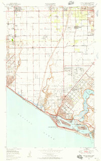 Newport Beach 1949 topographic map thumbnail