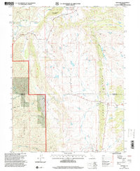 Newville 1995 topographic map thumbnail