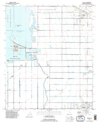 Niland 1992 topographic map thumbnail