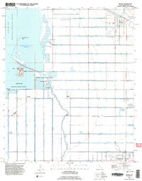 Niland 1992 topographic map thumbnail