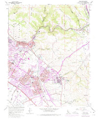 Niles 1961 topographic map preview