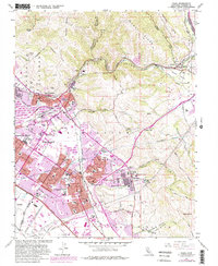 Niles 1961 topographic map thumbnail