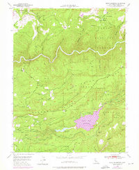 North Bloomfield 1949 topographic map thumbnail