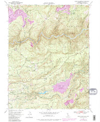 North Bloomfield 1949 topographic map thumbnail