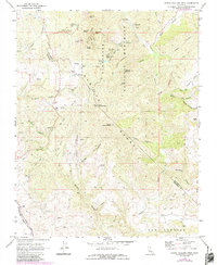 North Chalone Peak 1969 topographic map thumbnail