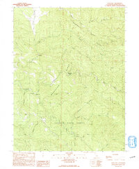 Noyo Hill 1991 topographic map thumbnail