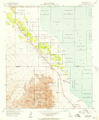 Oasis 1956 topographic map thumbnail