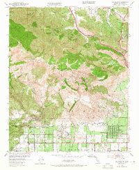 Oat Mountain 1952 topographic map thumbnail