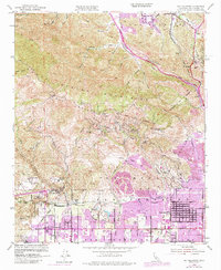 Oat Mountain 1952 topographic map thumbnail